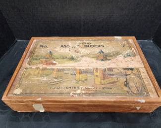 Richter's Anchor Blocks in Wooden Box