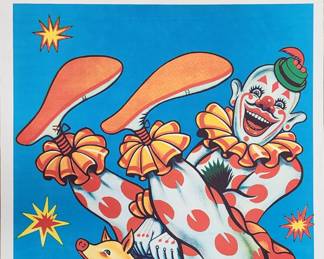 Clyde Beatty and Cole Bros. Circus Poster