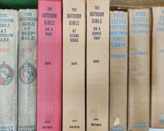 Five Little Peppers and Camp Fire Girls Books