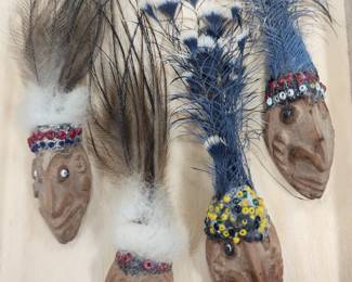 Chinese Olive Pit Carvings