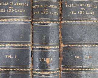 Battles Of America Antique Books
