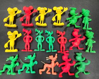 Marx hard plastic Disney figures