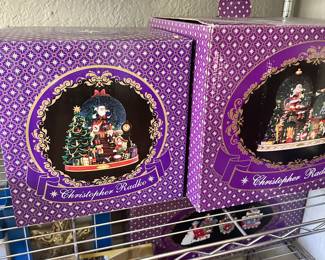 Christopher Radko snowglobes collection