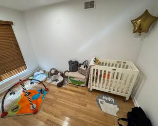 Loaded nursery set up