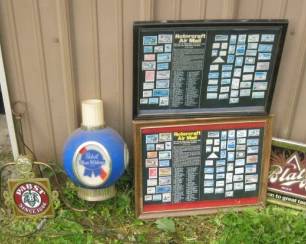 BEER SIGNS AIRMAIL STAMPS