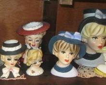 HEAD VASES