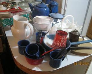 GRANITE WARE ETC