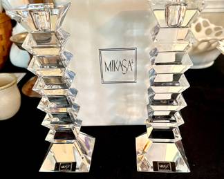 Mikasa Candlestick Holders