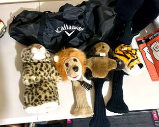 Plush Animal Golf Club Head Covers