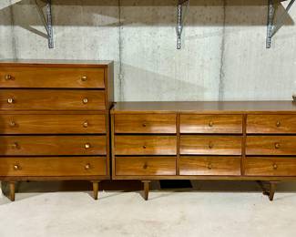 Johnson Carper Mid-Century Modern dressers