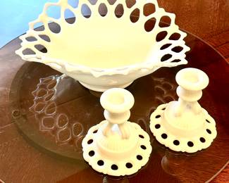 Westmoreland Milk Glass