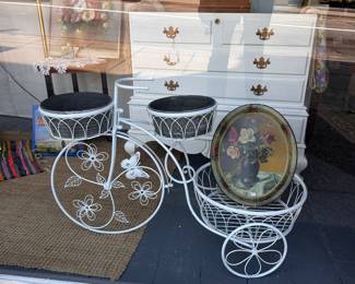 Garden Bicycle Planter 