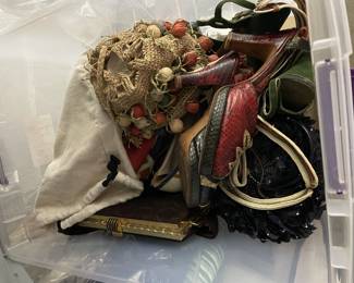 misc. 1940s shoes and purses