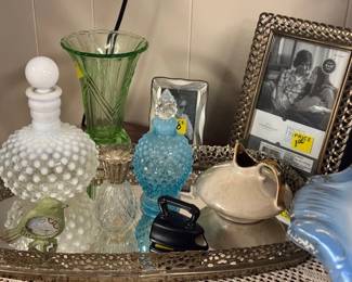 Antique Glass Can be usable ART 