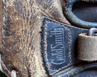 gold Smith catchers mitt antique
