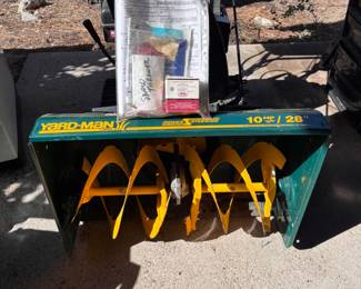 Yard Man snow blower