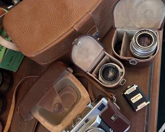 Voightlander camera lenses & case
