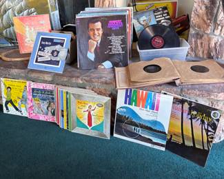 Records LP’s 45’s & 78’s