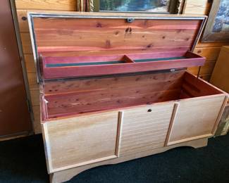 1950’s cedar trunk