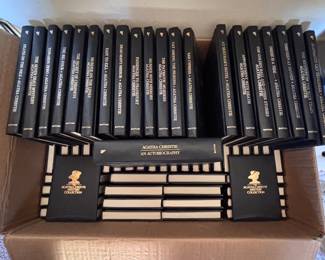 Agatha Christie volume set