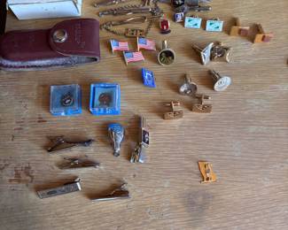 Cuff links & tie bars