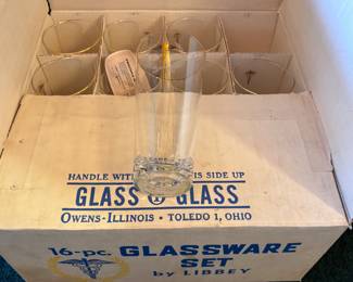 Libby glassware set