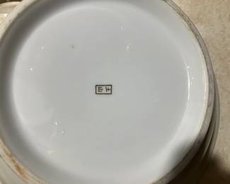 Backstamp on large set of china