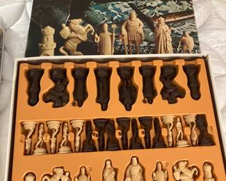 Crusader chess set