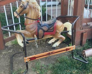 Vintage rocking horse