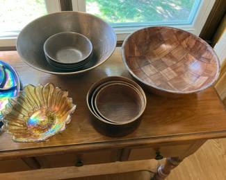 Wooden bowls