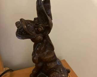 Carved donkey