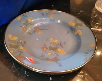 Mackenzie Child's Blue Plate