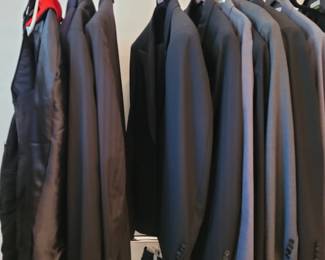 Men's like new suits