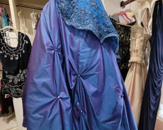 Part of 2 piece gown set