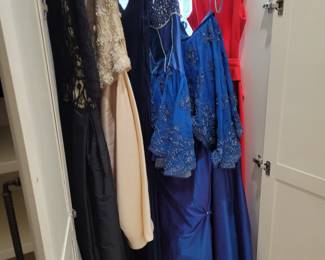 Gorgeous sequined gowns
