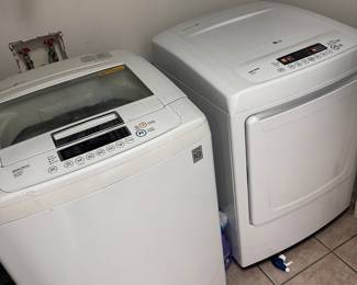 Washer and dryer