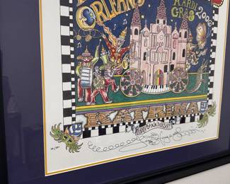 Mardi Gras collector art