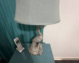 Peacock lamps 
