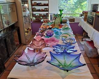 venetian glass, Murano, variously priced - fabulous!