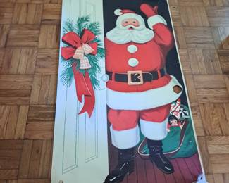 Paper door santa - 30 each