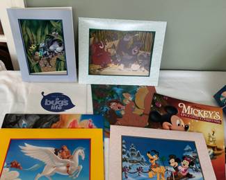 Disney lithographs