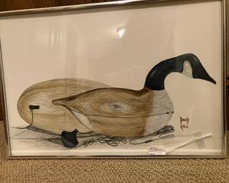 Original David Killeen painting on board