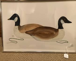 David Killeen painting on board