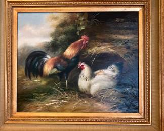 Oil painting by Jack Hine