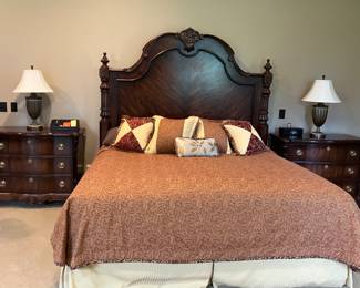 King size bedroom furniture. Bernhardt