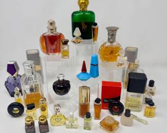 33 VintageDesignerPerfumeLotDiorChanelRalphLaurenMore