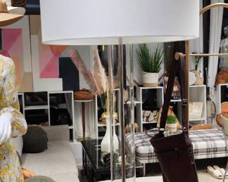 2 large glass lamps. Asking $299 each