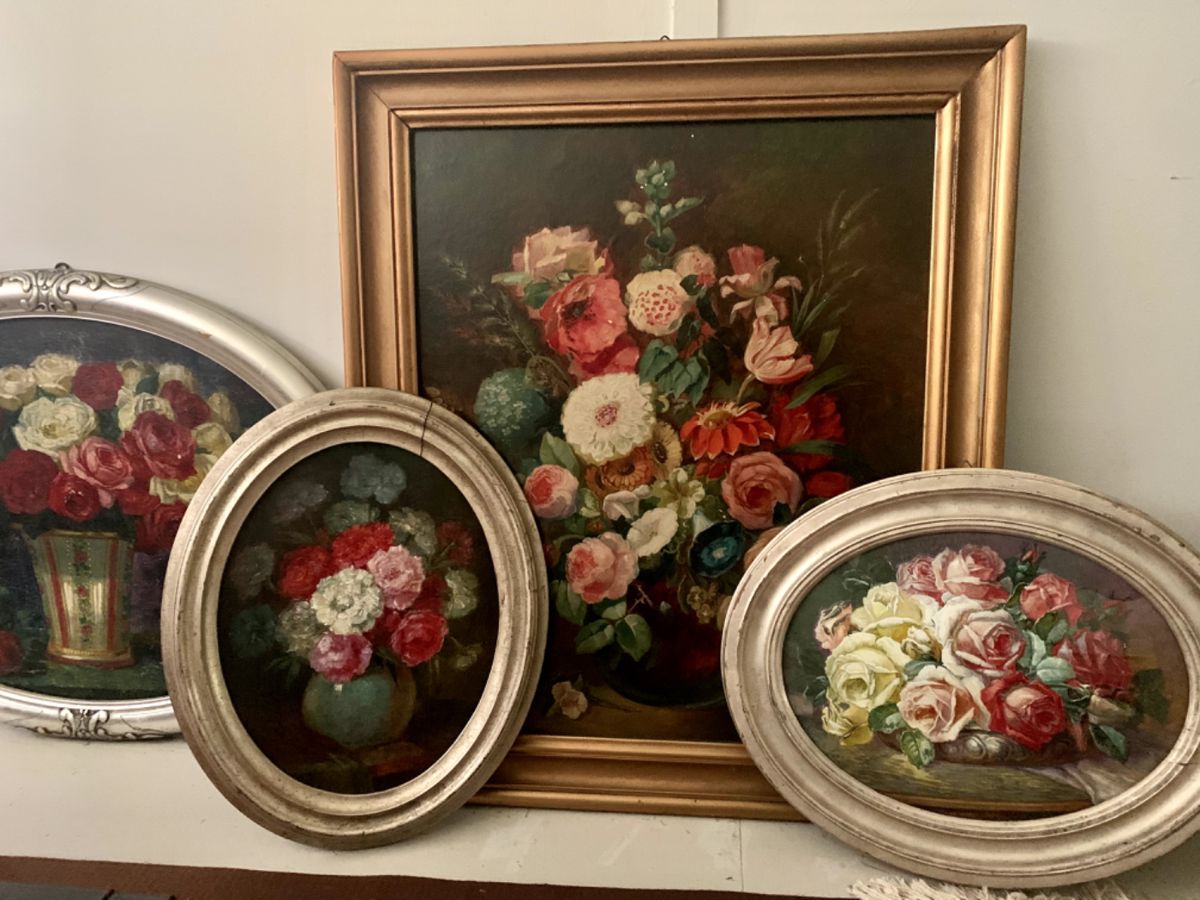 Vintage Original German Watercolors -Paintings/drawings, most created late 1800s/ early 1900s. Many portrait pencil drawings and landscape watercolors on paper available as well, unframed, most 12x18 or smaller