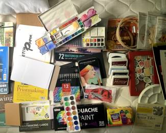 Various Art Supplies