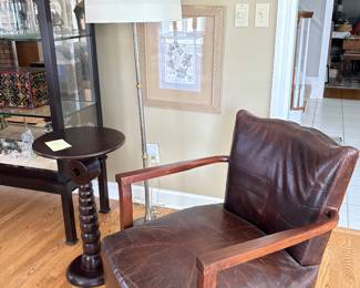 Leather chair from Peabody's